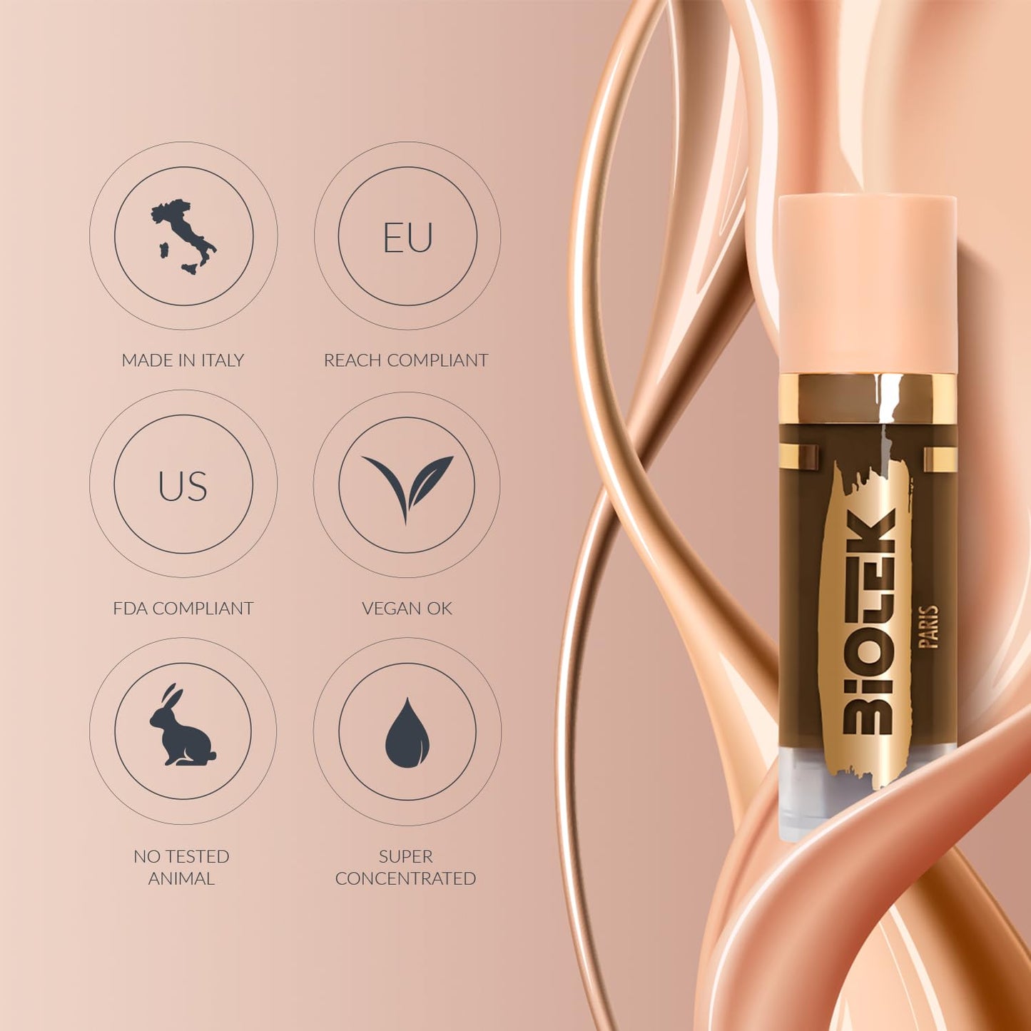 Skin Pigment for Permanent Makeup - Made in Italy - Tan 2 0,24 fl.oz.