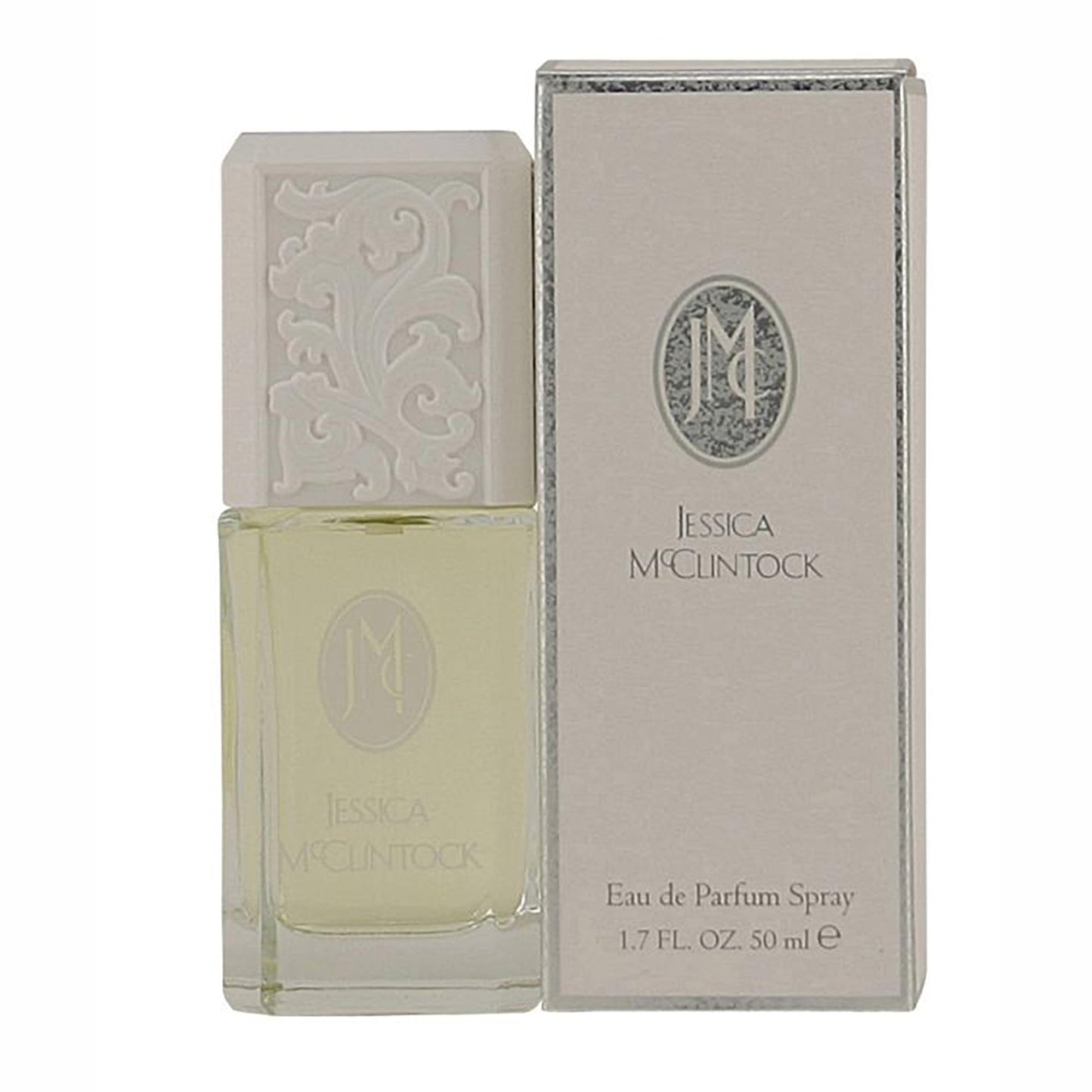 Jessica McClintock Eau De Parfum Spray for Women, 1.7 oz - Fruity Floral Fragrance with Citrus, Ylang Ylang, Rose, Jasmine & Musk, Long-Lasting Romantic Scent