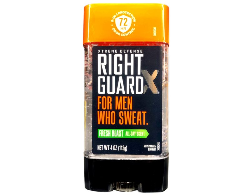 Right Guard Total Defense Anti-Perspirant Deodorant Power Gel Fresh Blast 4 oz (Pack of 4)