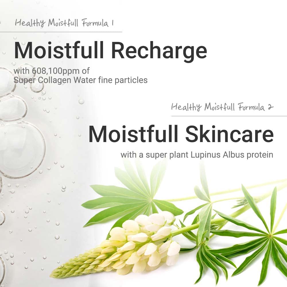 ETUDE Moistfull Collagen Cream - Deep Moisturizing Face Moisturizer with Macadamia Oil & Lupinus Protein | 2.53 Fl Oz