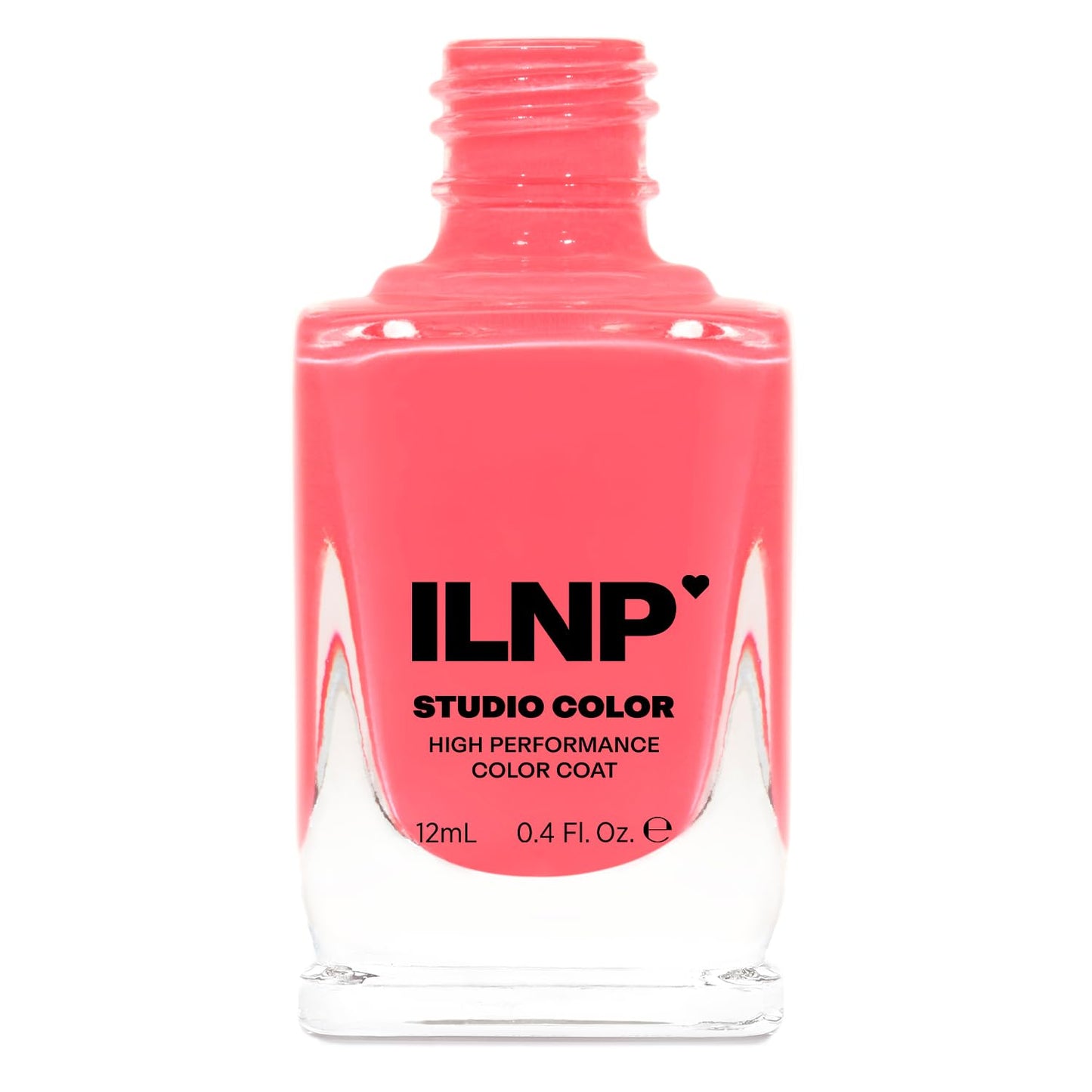 ILNP Summer - Warm Neon Coral Pink Cream Nail Polish