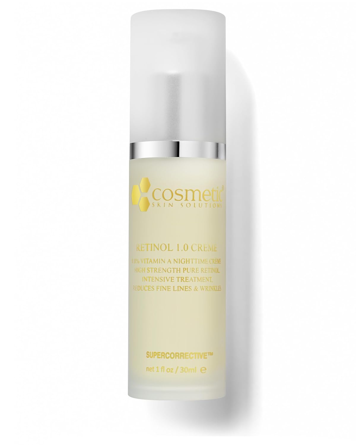 Retinol 1.0 Crème - Anti-Aging Moisturizer for Face & Neck | Hydrating Night Cream with Vitamin A, E, B5, Hyaluronic Acid & Ceramides - 1 fl oz
