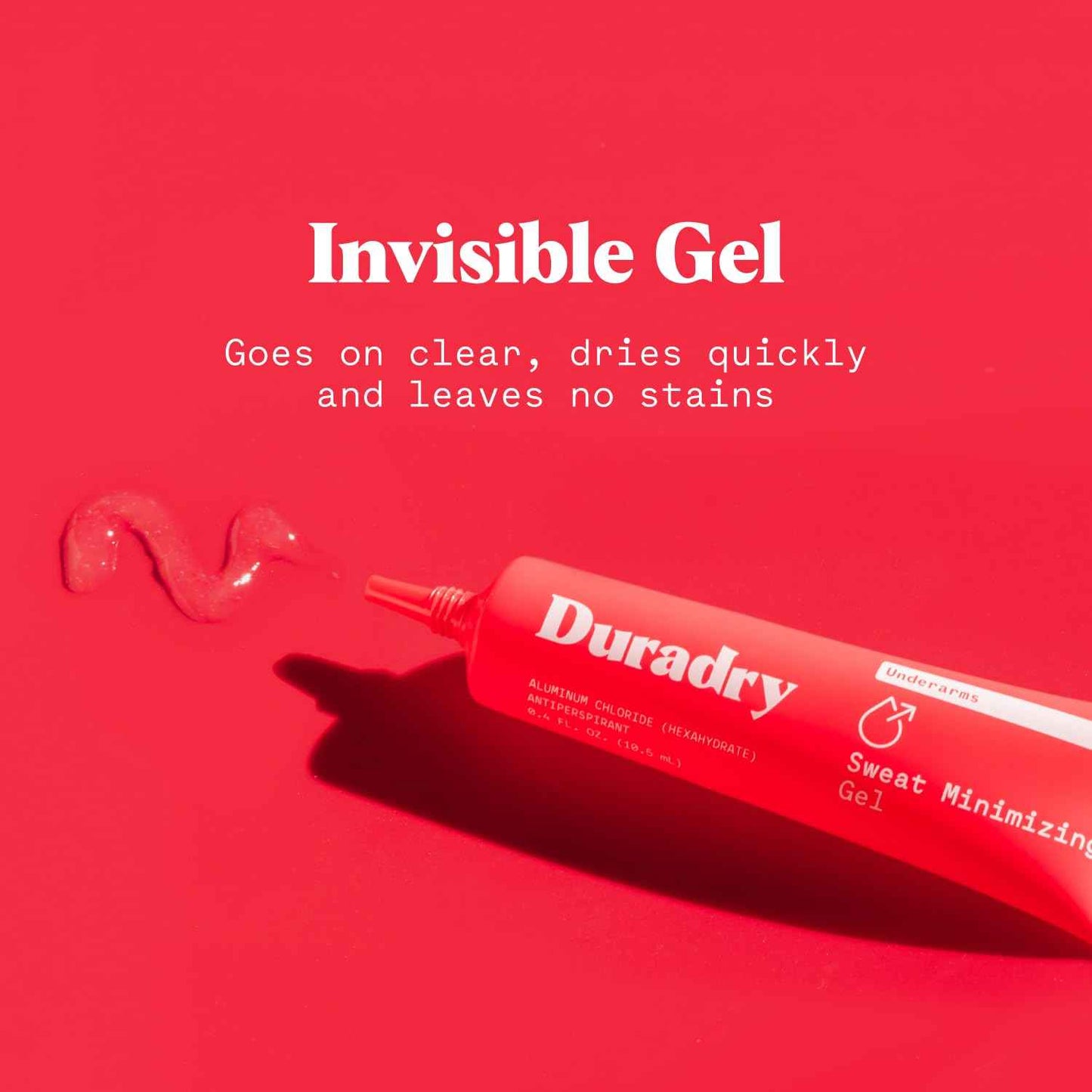 Sweat Minimizing Gel Antiperspirant for Men and Women - Prescription-Strength, Formulated for Excessive Underarm Sweating and Hyperhidrosis - 0.4 Fl Oz