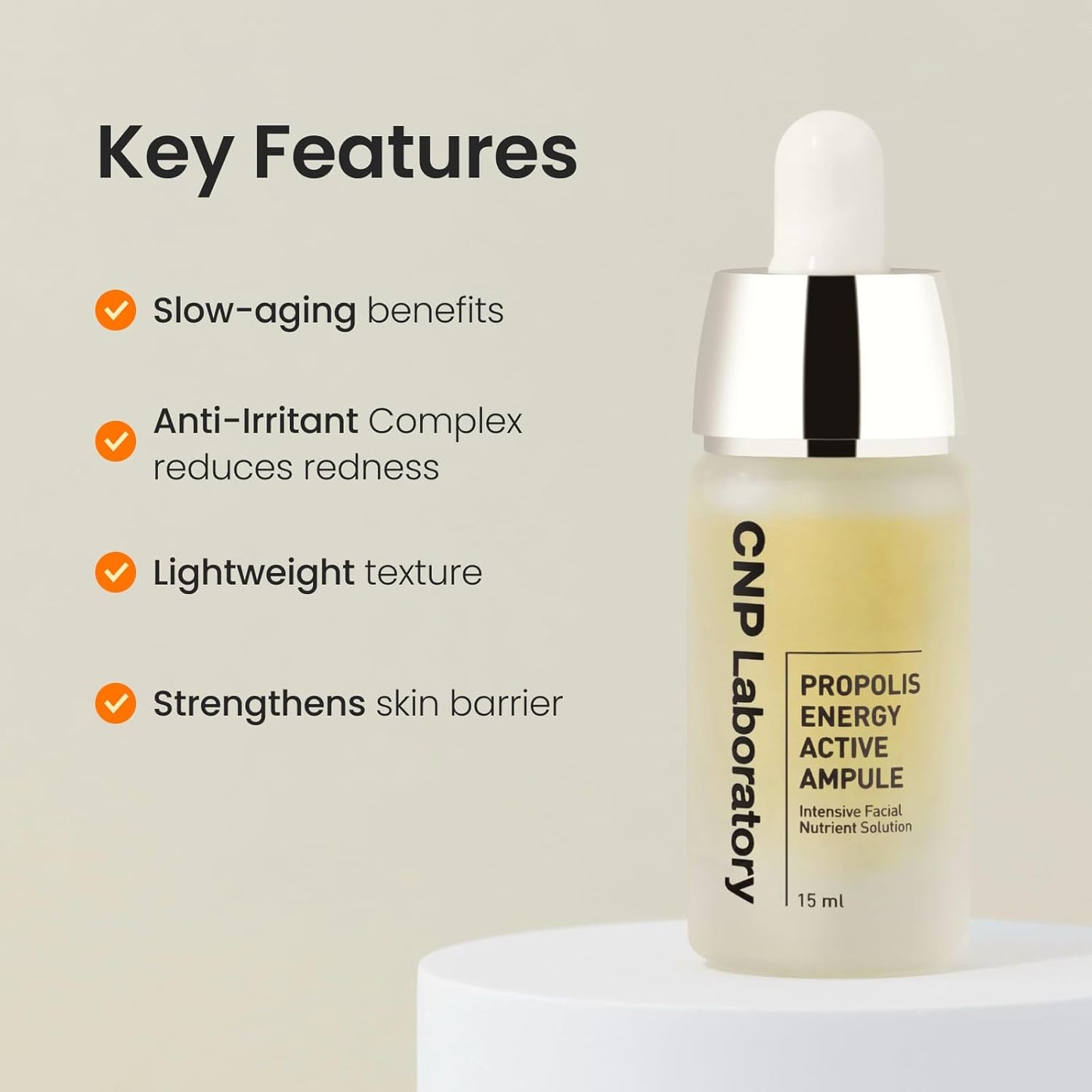 CNP Glow Skin Booster Set - Honey Ceramide Essence & Centella Serum | Propolis-Infused Hydration for Sensitive Skin