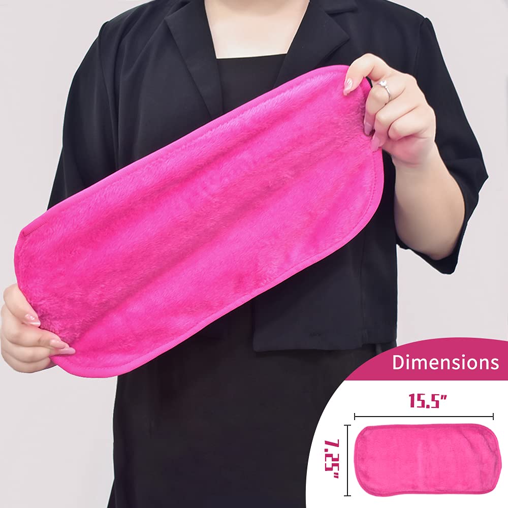 UWEME Makeup Remover Cloths 4 Pack: Reusable and Fast Dry Face Wash Cloth