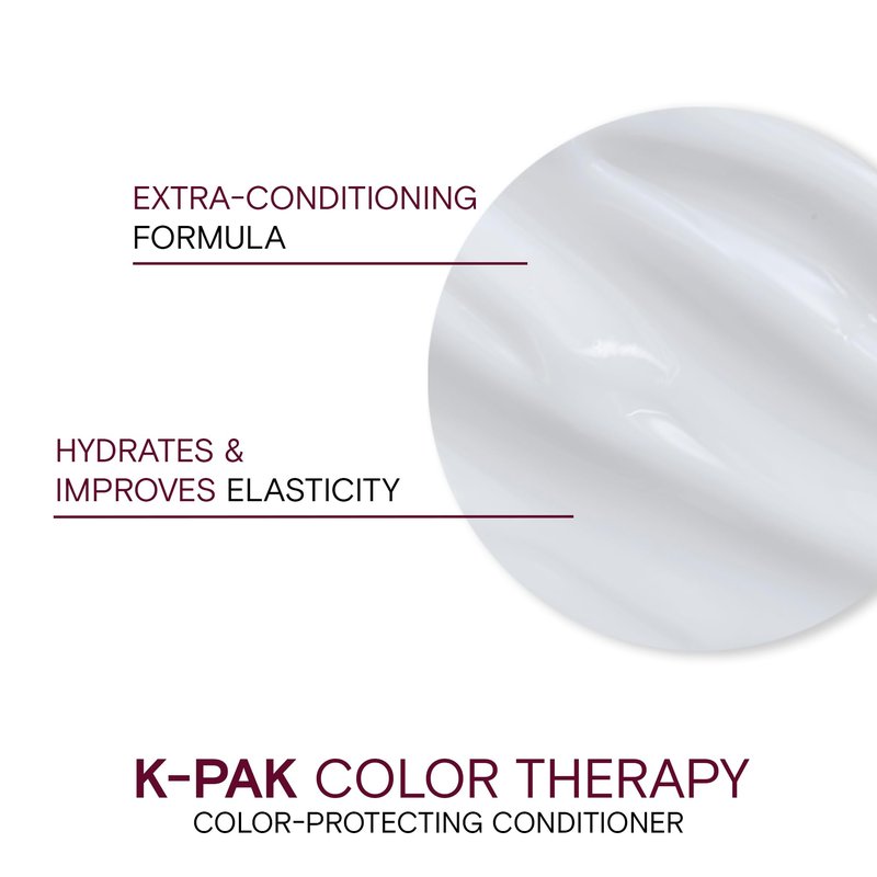 Joico K-PAK Color Therapy Color-Protecting Conditioner | For Color-Treated Hair | Boost Shine & Elasticity | Repair Breakage | Rebuild Damaged Hair | With Keratin & Argan Oil | 8.5 Fl Oz