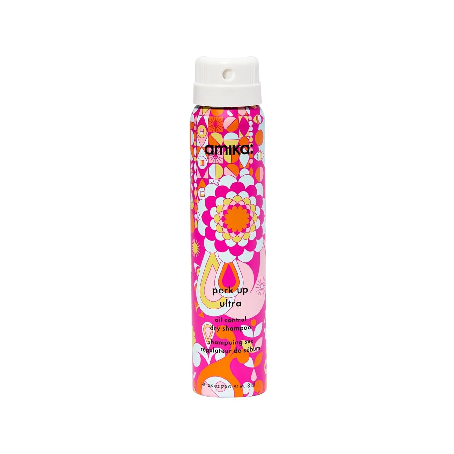 Amika Perk Up Dry Shampoo - Oil Control & Scalp Refreshing Formula | For All Hair Types, Extra Oily Scalps