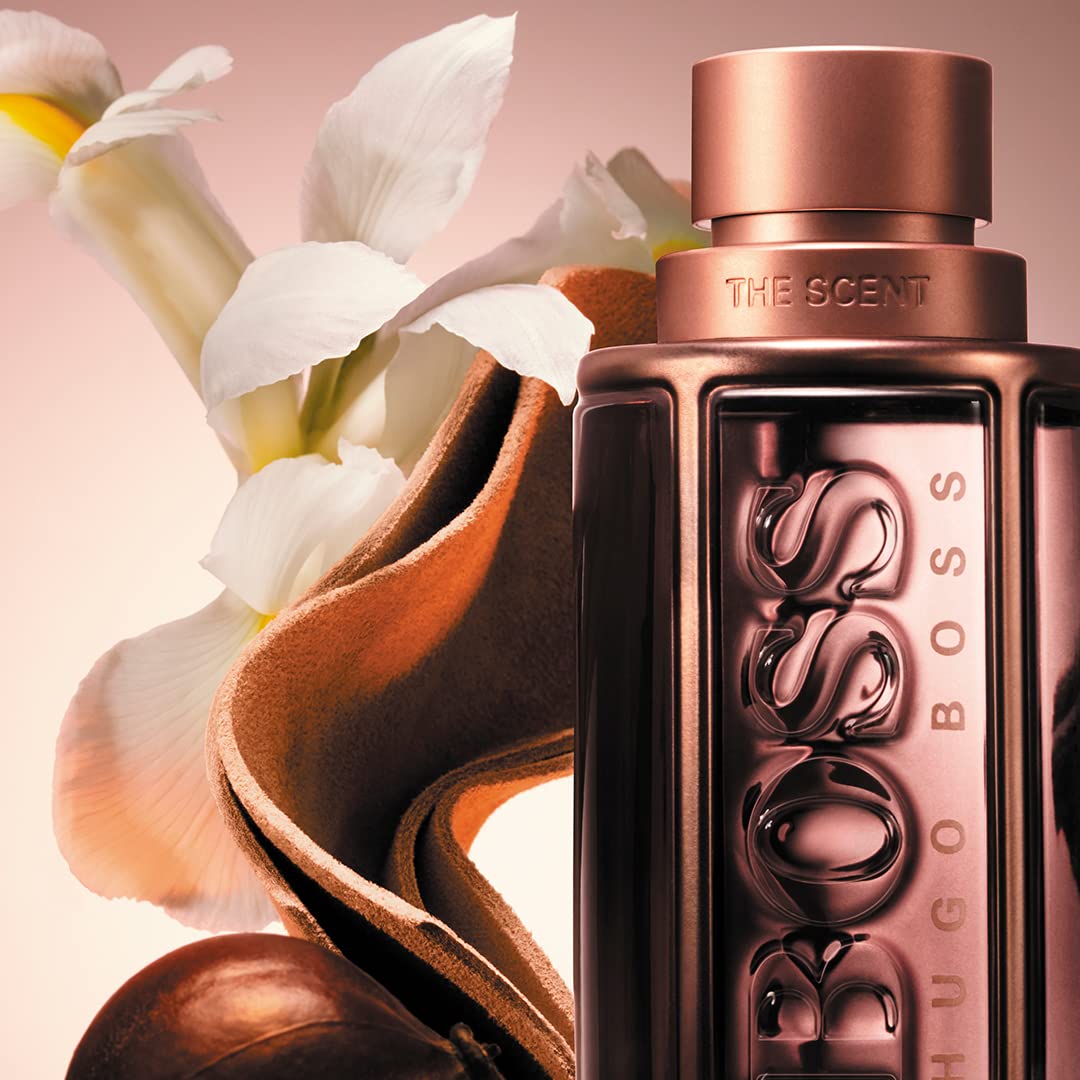 Hugo Boss The Scent Parfum - Ambery Men's Cologne with Ginger, Maninka & Leather Notes | Luxury Long-Lasting Fragrance