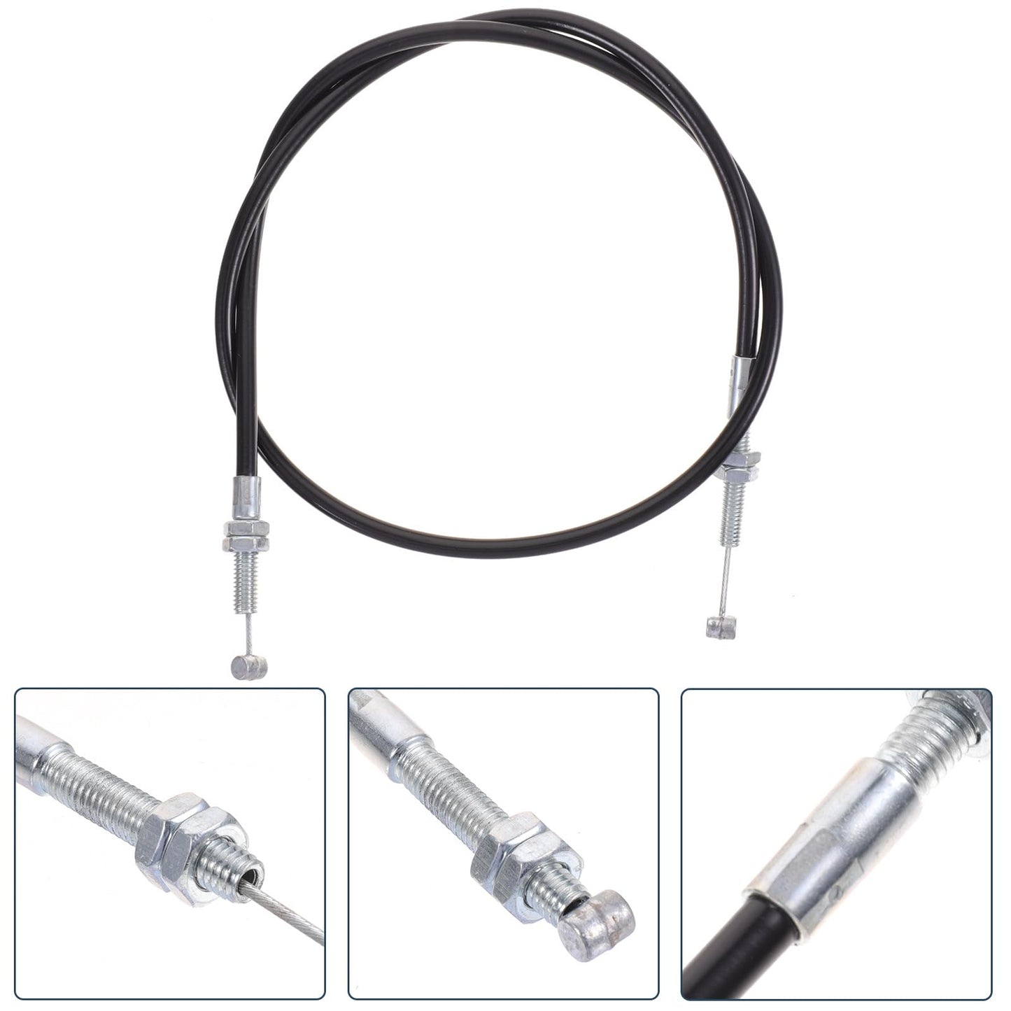 FOMIYES Recliner Cable Pull Handle Replacement for Hydraulic Base Equipment Universal Salon Chair Wire for Barber Chair and Sofa Recliner Repair Alloy Pull Cable