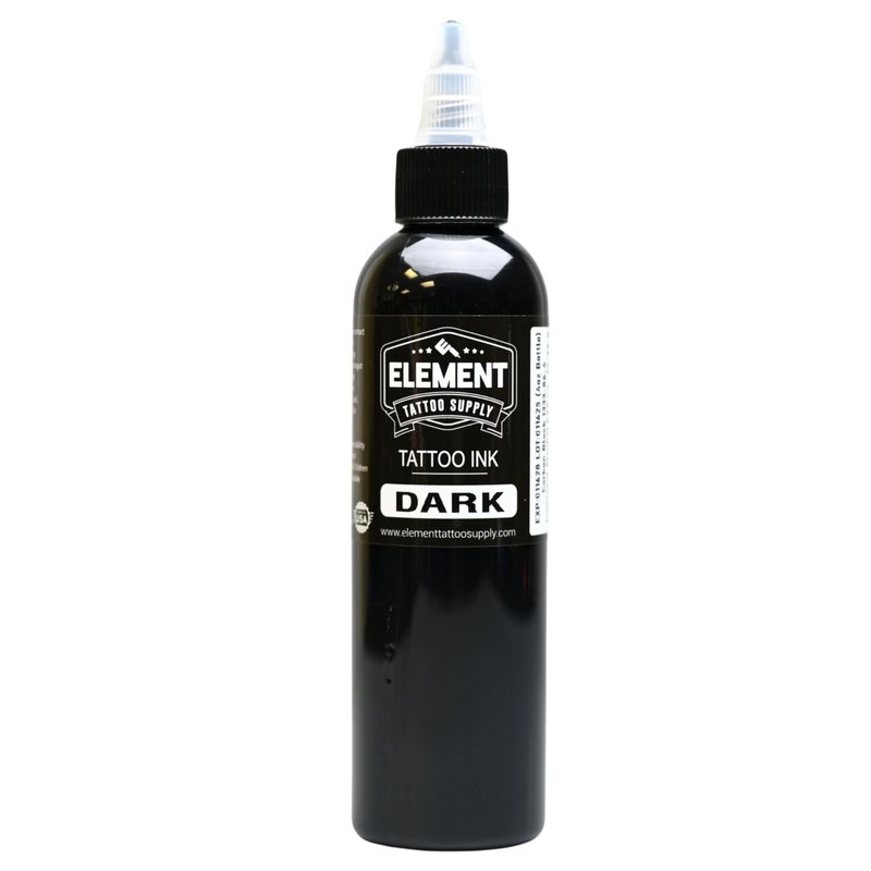 Element Tattoo Supply Greywash Tattoo Ink Set Professional Tattooing Supplies Light Medium and Dark Shades for Outlining Shading and Blending 4oz Bottles