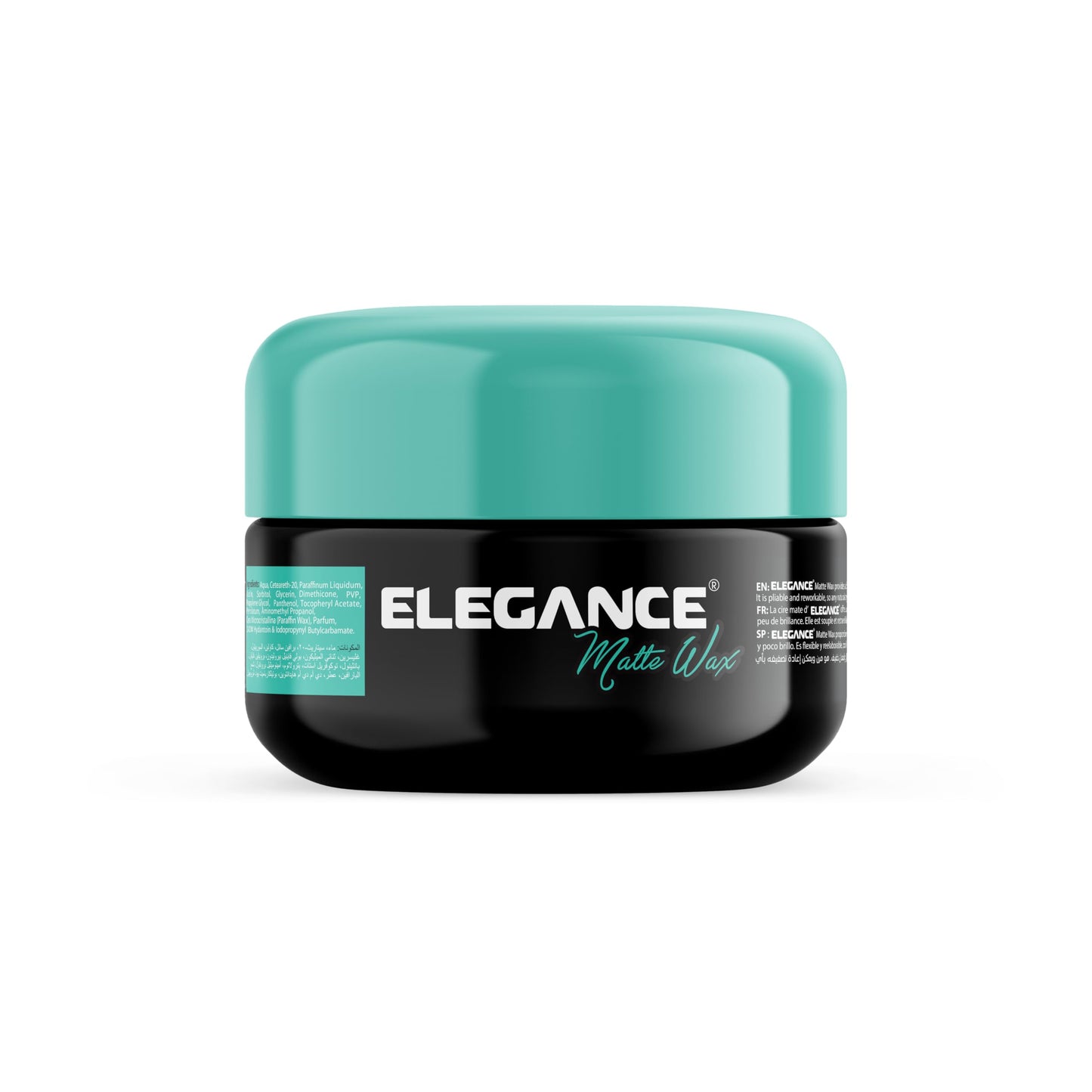 E Elegance Matte Hair Styling Wax – Texturizing Hair Paste with Medium Hold, Low Shine, Flake-Free Formula, Ideal for All Hair Types, 4.73 oz.