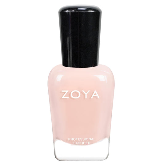 ZOYA Betty Nail Polish, Pale Milky Skin-Toned Pink Cream Polish, Neutral-Tone French Manicure Base, Long-Wear Big10Free Vegan, 0.5 fl oz