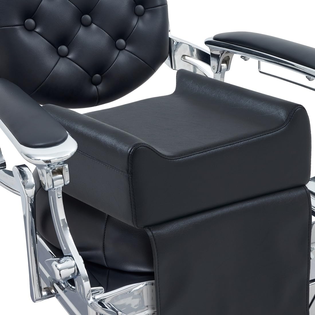 Kaleurrier Barber Chair Booster Seat for Kids - Portable Height Increasing Cushion for Salon Chairs - Barbershop Equipment for Stylist