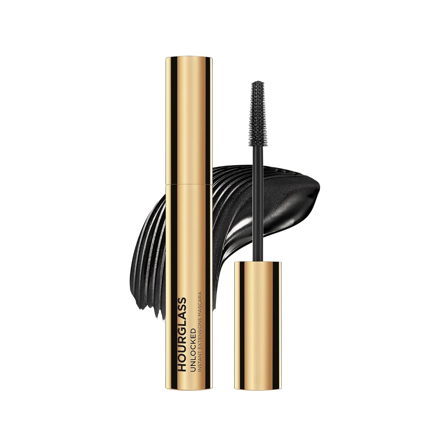 Hourglass Unlocked Instant Extension Mascara - Dramatic Lift & Definition | Smudge-Proof, Flake-Free Wear for 16hrs