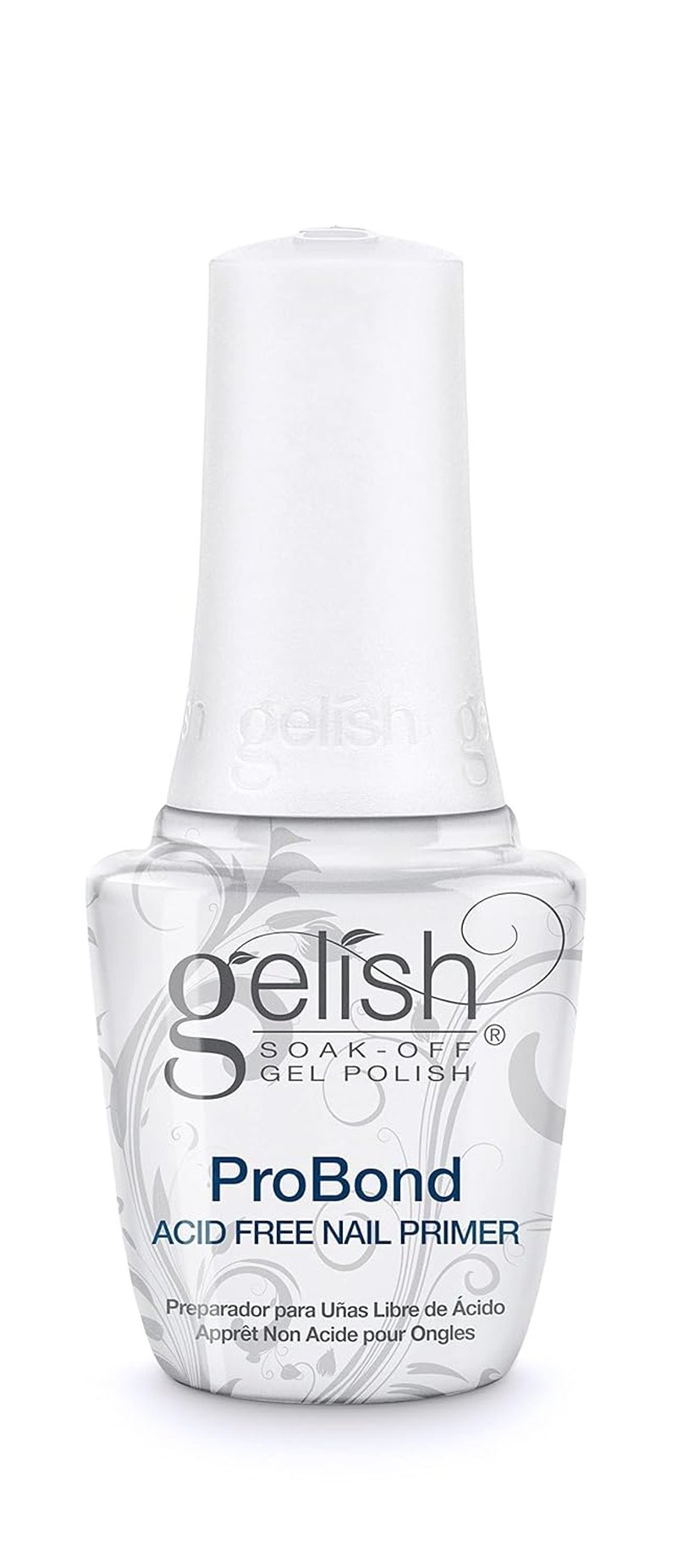Gelish ProBond Nail Primer - Acid-Free Gel & Acrylic Adhesion, pH-Balanced | 15mL for Long-Lasting Bond