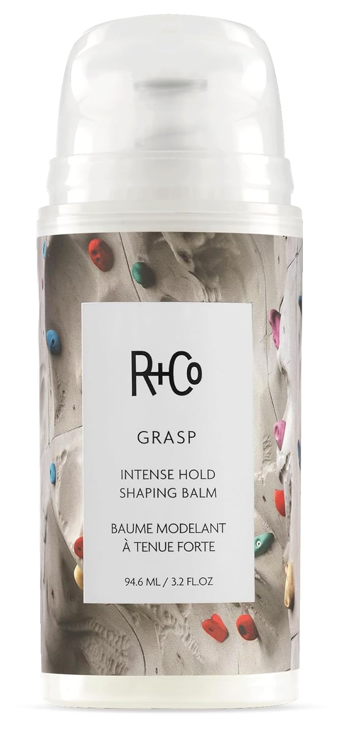 R+Co Grasp Intense Hold Shaping Balm - Strong Hold Hair Styling Cream | 94.6 ml / 3.2 oz
