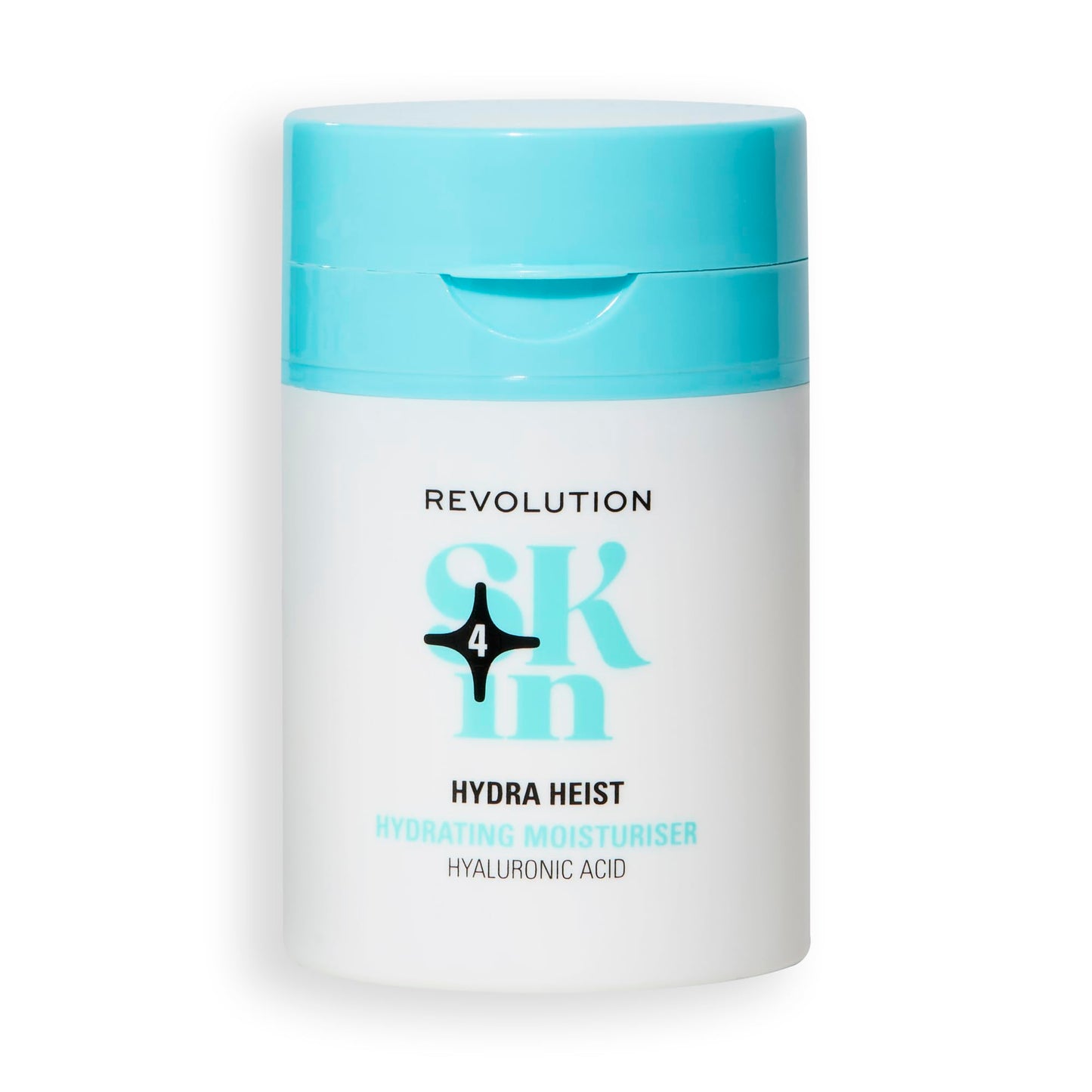 Revolution Skin, Hydra Heist Hyaluronic Acid Hydrating Moisturizer, Lightweight & Moisturizing Face Cream, Vegan & Cruelty-Free, 1.69 fl oz