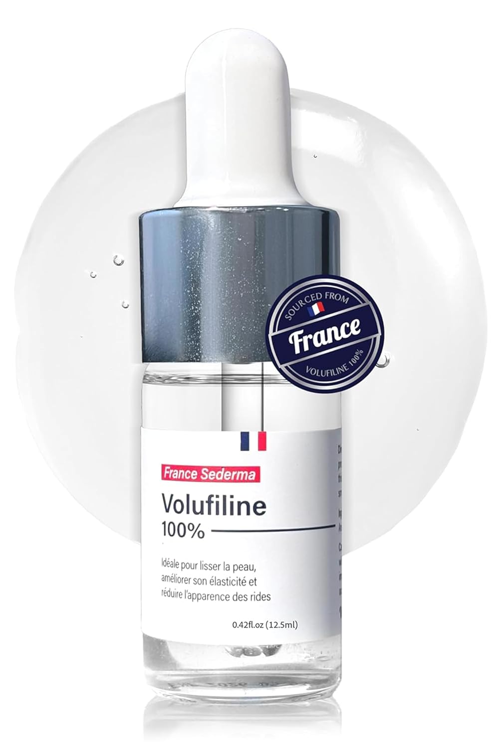 Volufiline Face Serum - 100% Pure Cosmetic Grade Skincare | Improves Fine Lines & Elasticity - 12.5ml