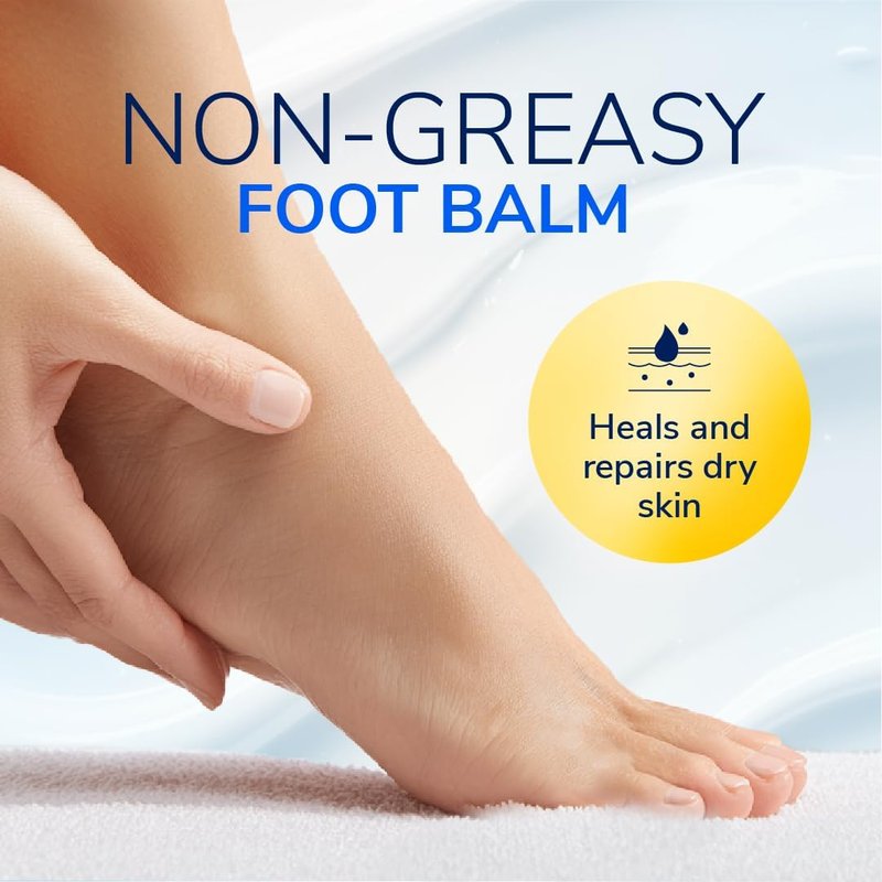 Dr. Scholl's Heel Repair Balm - 25% Urea for Cracked Feet | 2.5oz, Moisturizing & Soothing Epsom Salt, 3-Pack