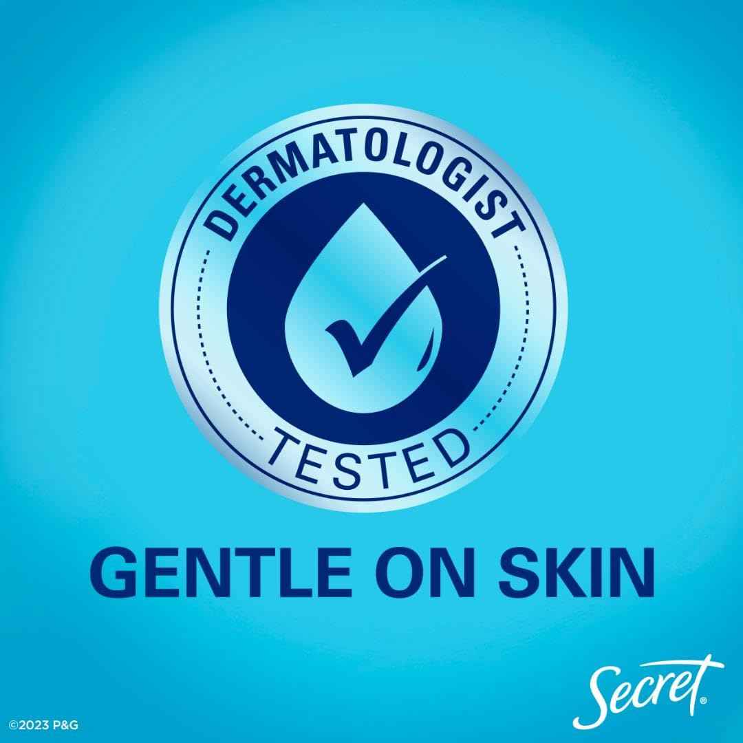 Secret Dry Spray Deodorant Antiperspirant for Women, 48hr Weightless Sweat & Odor Protection, Gentle on Skin, Relaxing Lavender & Argan Oil Scent, 4.1 oz (Pack of 3)