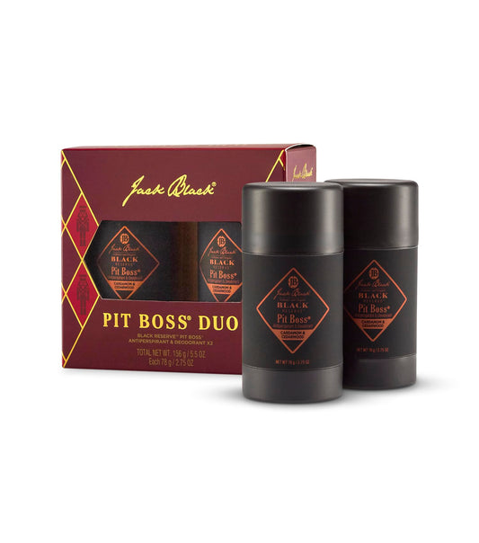 Jack Black Holiday Black Reserve Pit Boss Duo Gift Sets for Men – Gifts for Men, Dad Gifts