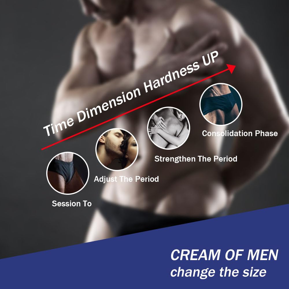 Tisslish Male Enhancement Cream, Private Part Enlargement Massage Gel, 100ML Male Extender Growth Cream, Increase Length & Girth Thicker Longer Stronger (BLACK)