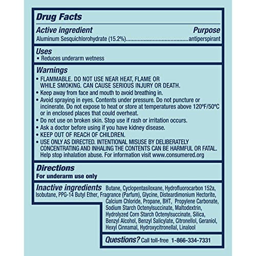 Degree Antiperspirant Dry Spray Pure Fresh 3 Count Anti White Marks and Yellow Stains Deodorant for Women 3.8 oz(Pack of 3)