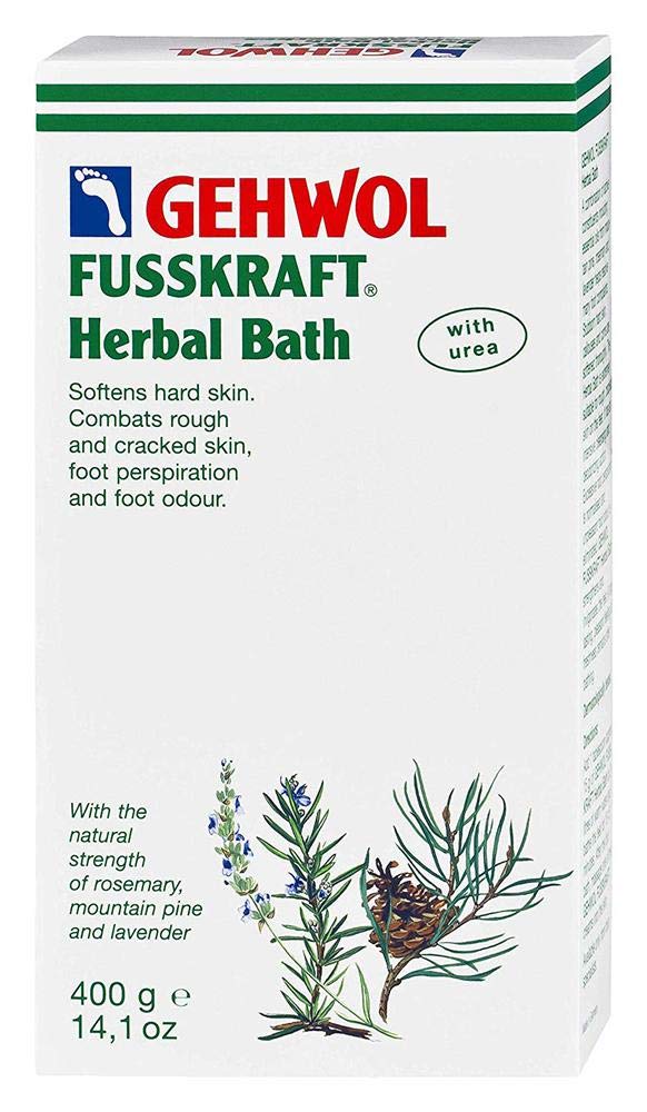 GEHWOL Herbal Bath Soak - Relaxing Foot Soak with Natural Ingredients | 14.1 oz