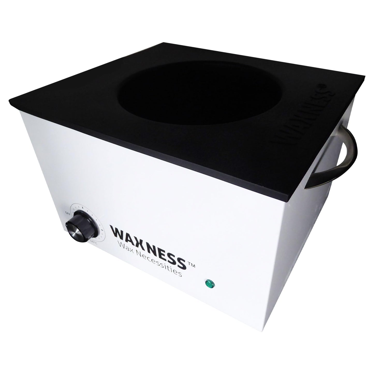 Waxness Non-Stick Silicone Bowl Insert for Wax Warmers – Black, Fits 10 lb Warmers (WN-7001), Easy Clean Flexible Wax Pot Liner for Professional Use