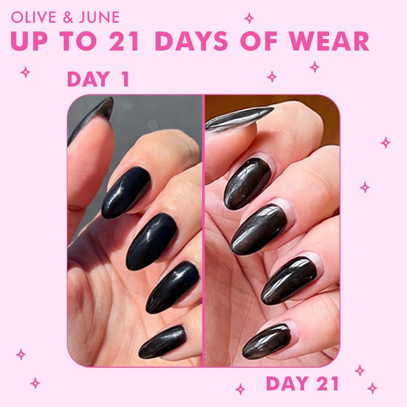 Olive & June Gel Polish Top Coat - Long Lasting, Damage-Free Nail Finish | Vegan & Cruelty-Free