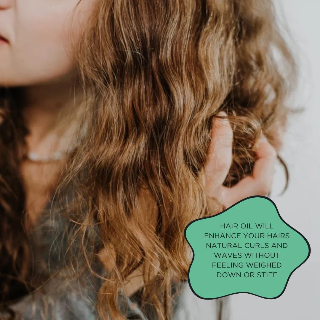 O'Douds Lightweight Hair Oil - Adds Gloss, Shine & Luster with Frizz Control - For Fine, Thin & Naturally Greasy Hair - Eucalyptus & Sage Scent, 2oz.