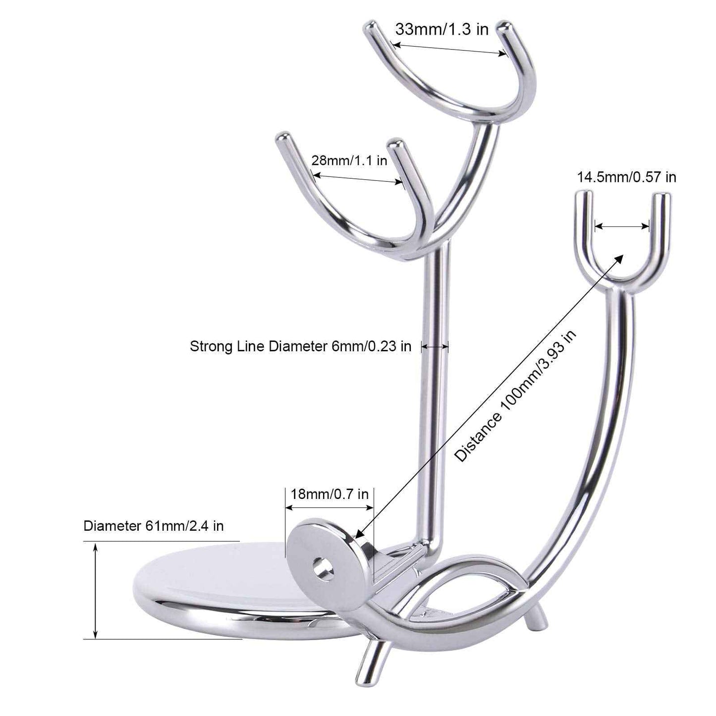 SANWA Grooming Shaving Kit for Men,Shaving Razor and Brush Stand with Stainless Steel Shaving Soap Bowl