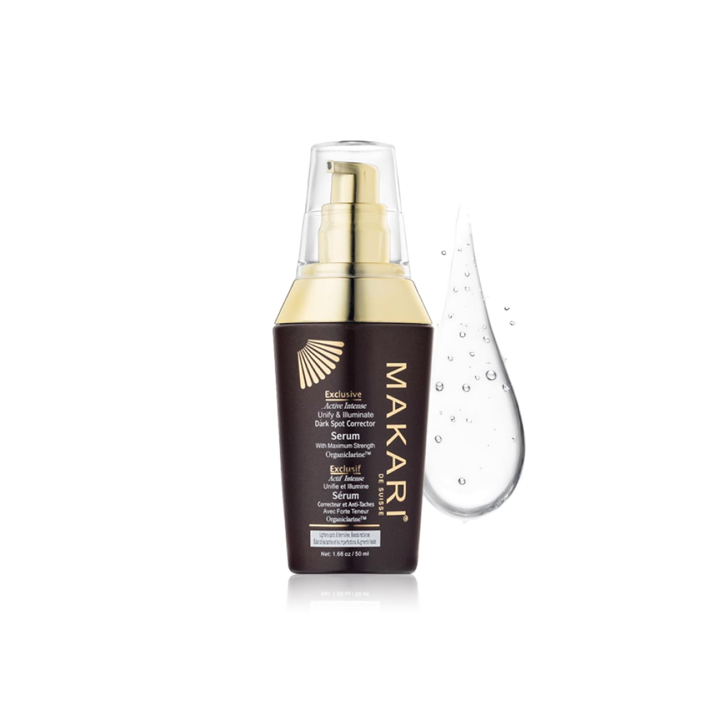 Makari Exclusive dark Spot Corrector Serum 1.7oz – Brightening & Toning Body Serum with Organiclarine – Advanced Active Intense Spot Treatment for Dark Spots, Scars, Sun Patches, Hyperpigmentation