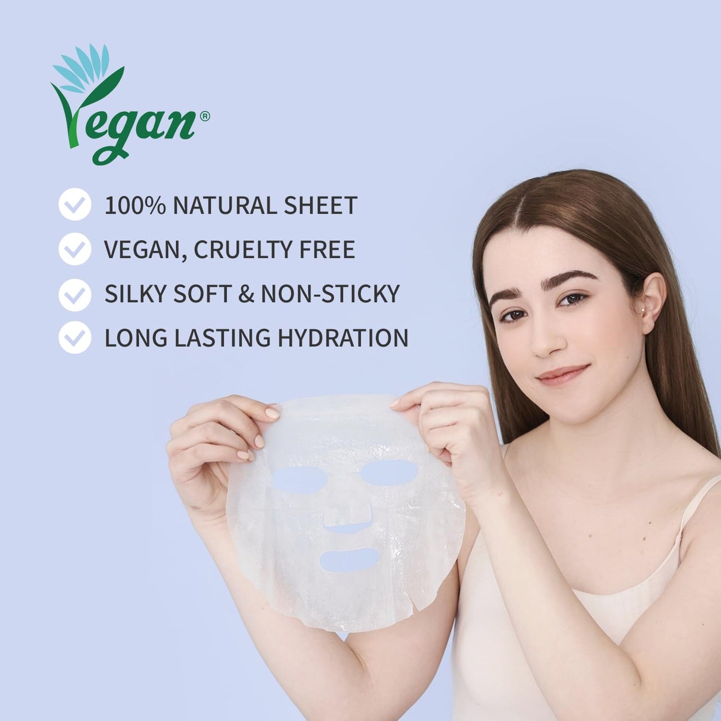 #OOTD Hydrating Soothing Sheet Masks Gift Set, Korean Vegan Facial Masks for Dry Sensitive Skin, Calming & Nourishing with Collagen, Ceramide, Cica (30-Count)