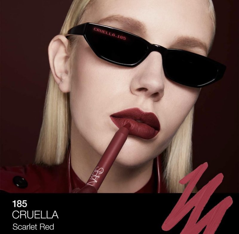NARS NARS38 Mini Power Matte High-Intensity Lip Pencil Duo - Cruella & Dragon Girl
