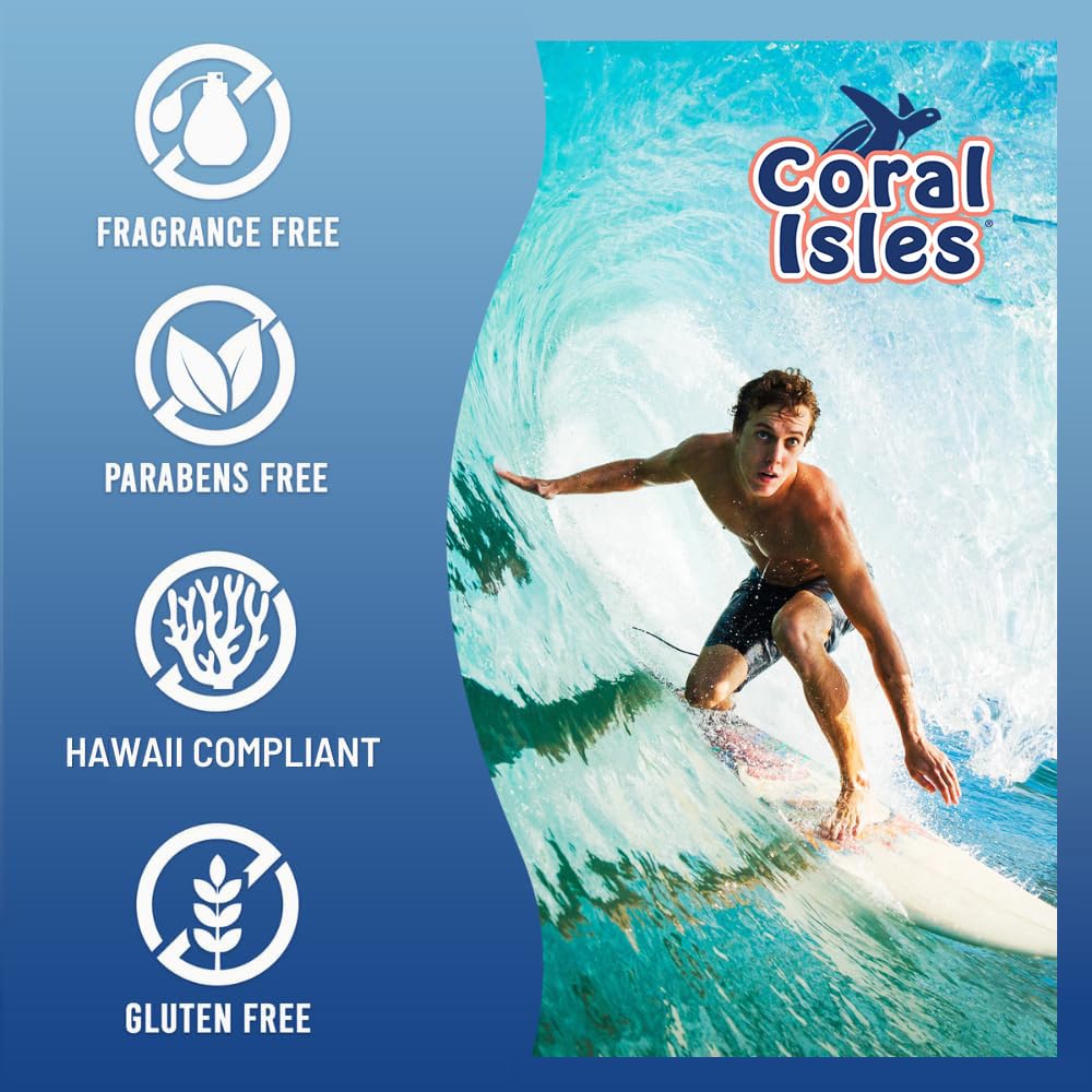 Coral Isles SPF 50 KIDS Spray Reef Compliant Broad Spectrum 16 Fl Oz