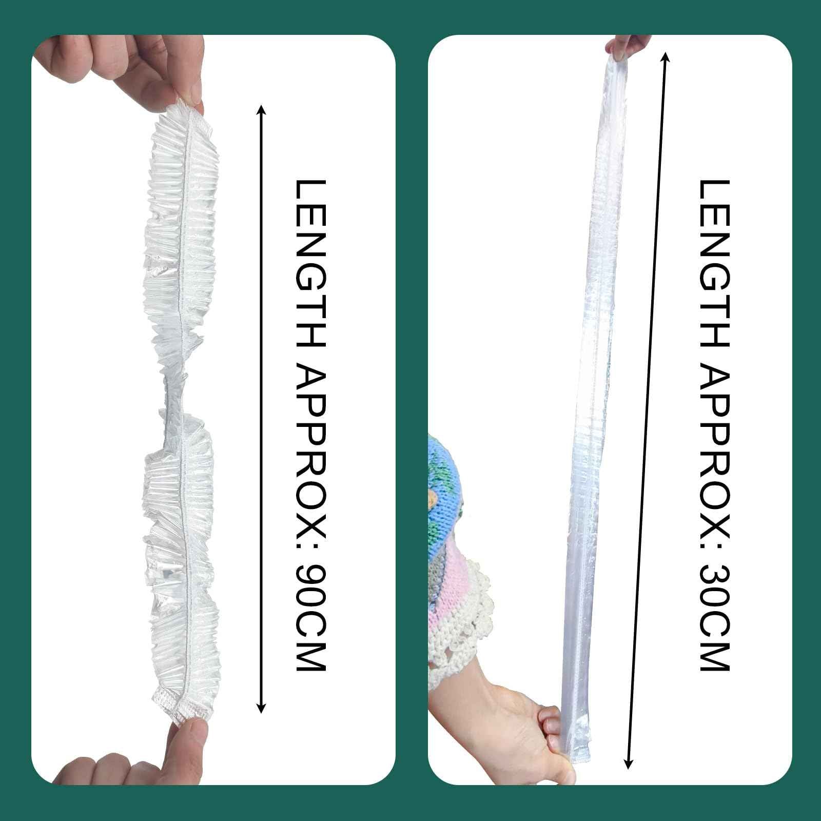 50 PCS Disposable Tattoo Tray Cover,Salon Tray Cover,Transparent Contraction Cover,Tattoo Table Station Cover,Tattoo Accessories,Salon Equipment.(Suitable for 18*13 Inch Trays)(Transparently)