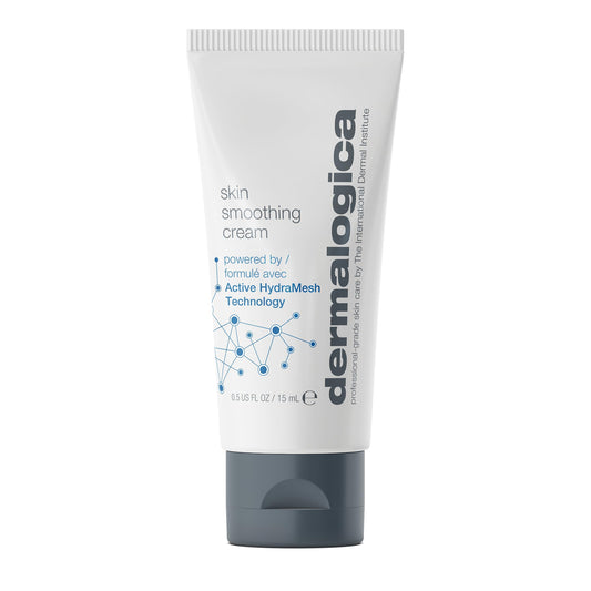 Dermalogica Skin Smoothing Cream - Face Moisturizer with Vitamin C and Vitamin E - Infuses Skin with 48 Hours of Continuous Hydration, 0.5 fl oz