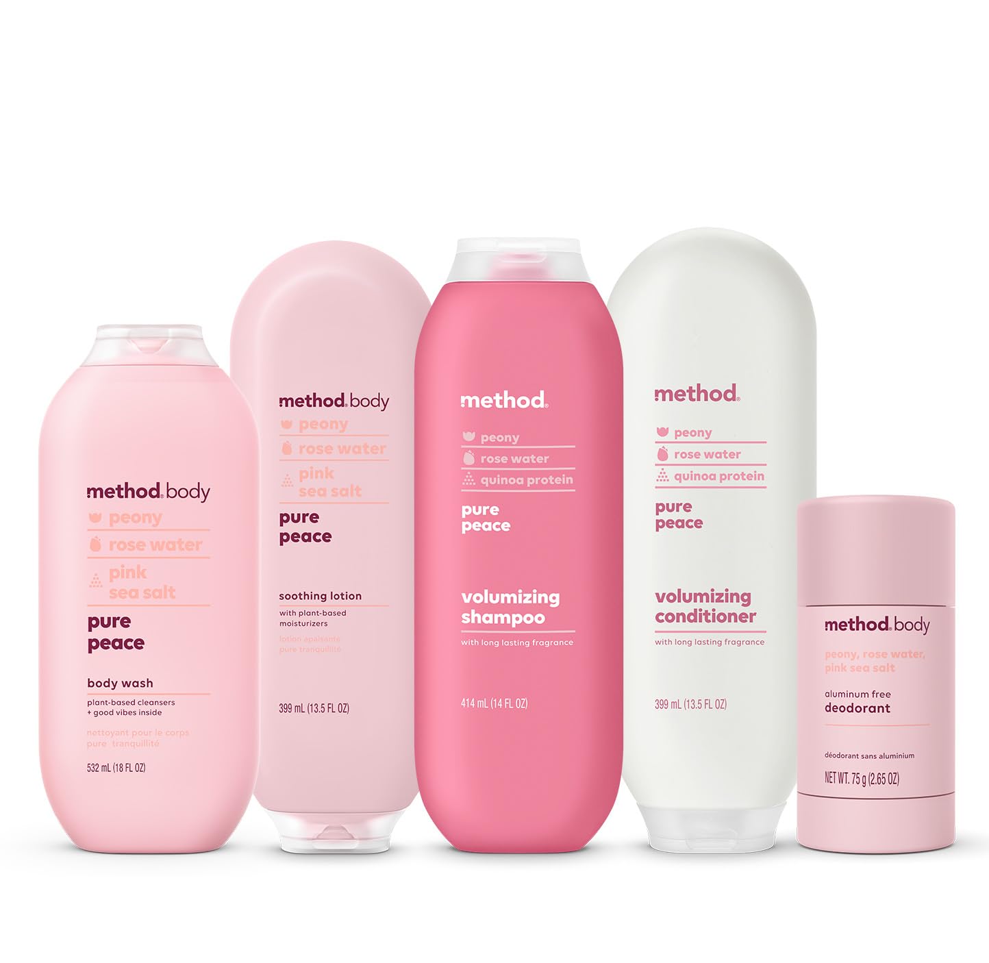 Method Volumizing Shampoo, Pure Peace, 3.4oz