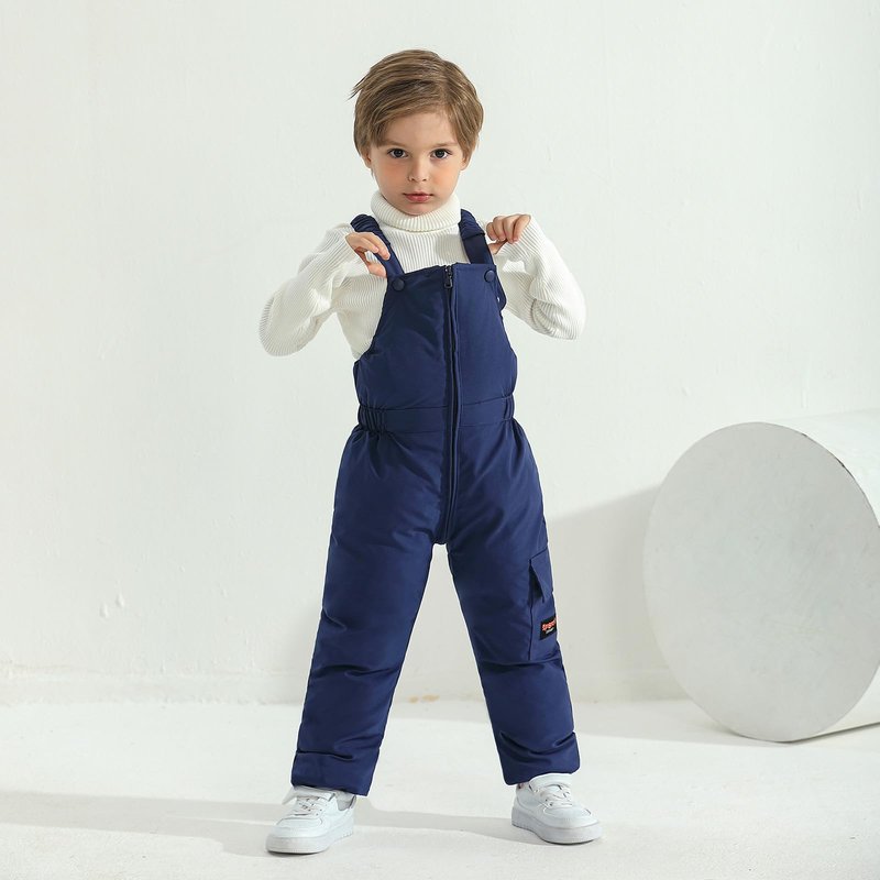 Weixinbuy Toddler Snow Pants Baby Boy Girl Winter Clothes Down Puffer Coat Waterproof Warm Snow Ski Bib Overalls Snowsuit