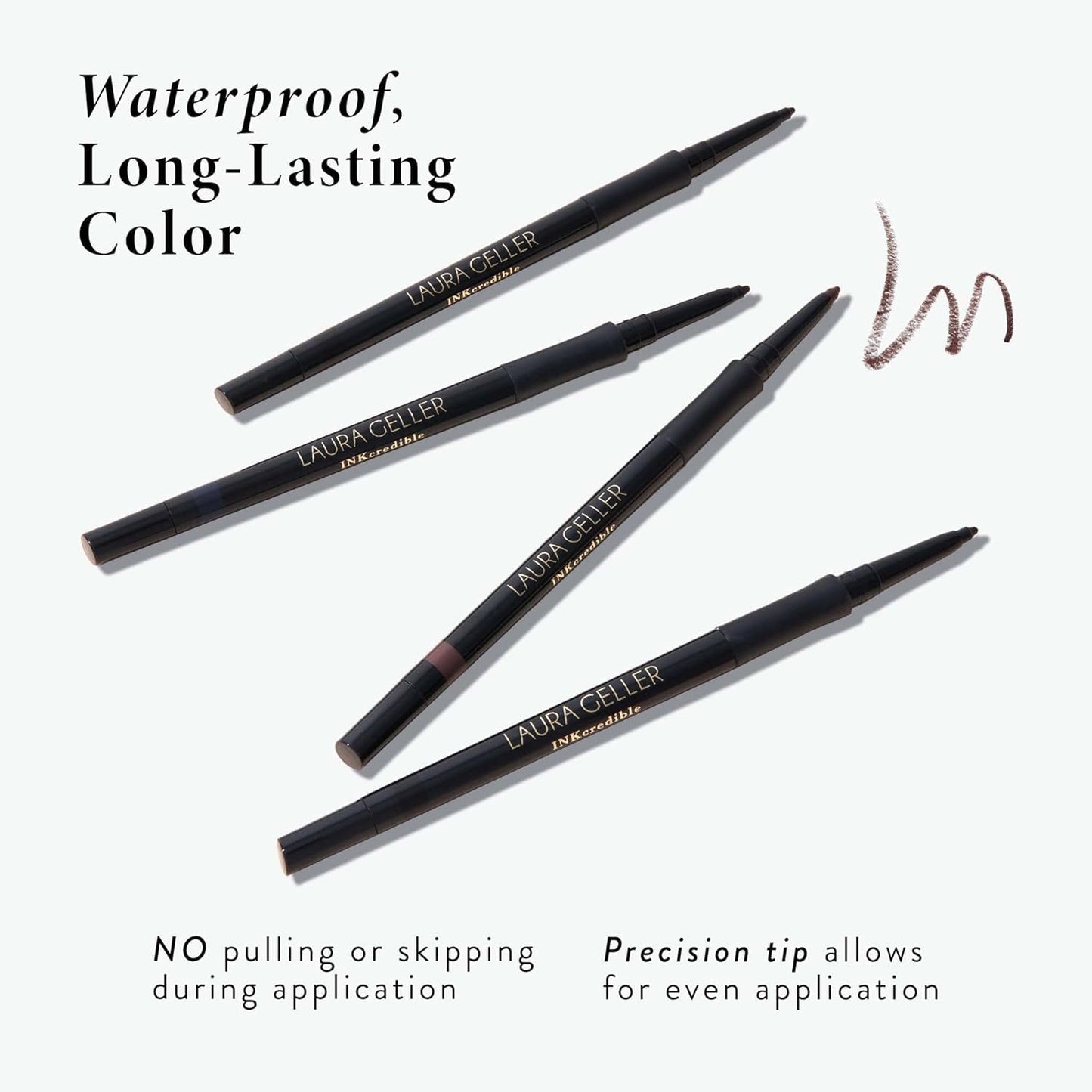 LAURA GELLER INKcredible Gel Eyeliner Waterproof, Brown Eyed Girl