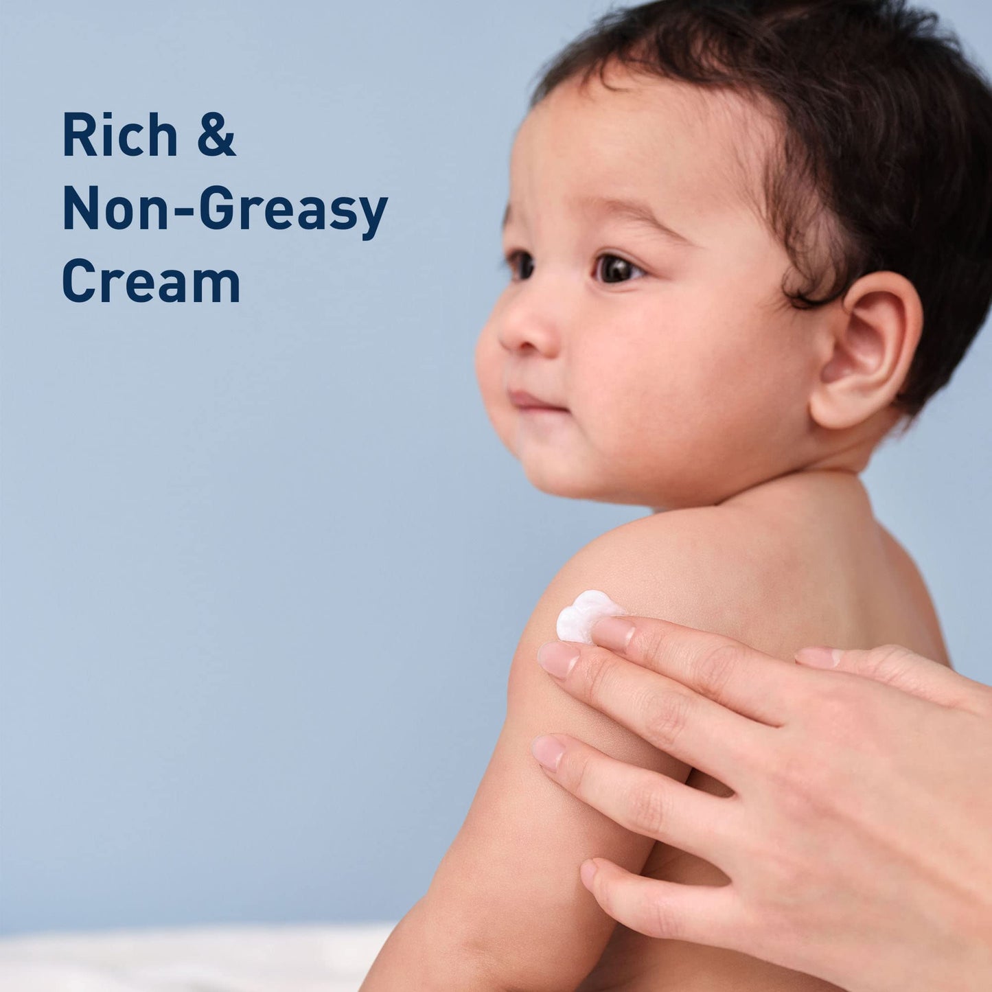 CeraVe Baby Cream, Gentle Moisturizing Cream with Ceramides, Fragrance, Paraben, Dye & Phthalates Free, Rich & Non-Greasy Feel, Gentle Baby Skin Care, 5 Ounce