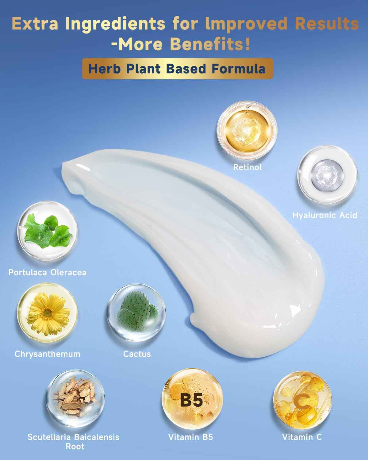 Felicemy 6-in-1 Face Cream for Men, Mens Face Moisturizer, Anti-Aging Face Cream for Men with Retinol Collagen & Hyaluronic Acid, Eye Bags & Dark Spot Remover, After Shave Lotion 1.7 Fl Oz