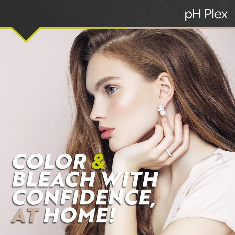 LIW pH Plex Hair Care Treatment - Protect & Repair for Home Color & Bleach | 10 Sachets (Steps 1 & 2)