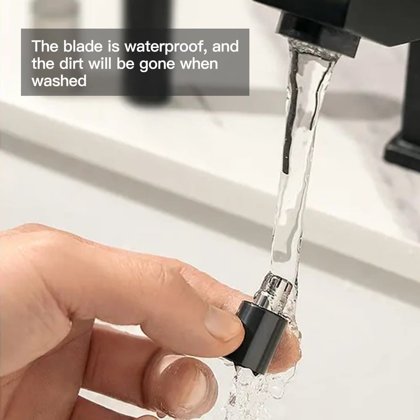 Nose Ear Facial Hair Trimmer Wet Dry Blade for Panasonic ER417 ER430 ER411 ER420 ER412