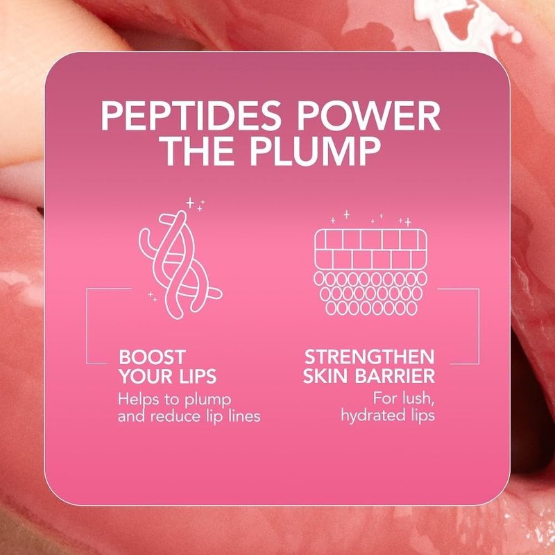 Buxom Women's Plump Shot Plumping Lip Serum - Shimmer Chrome Tints, Glossy - Filler (Clear)