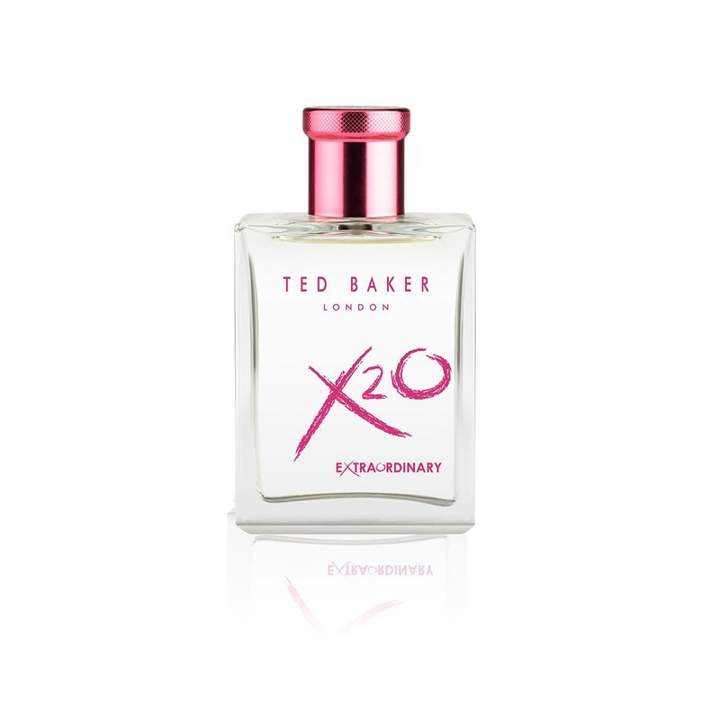 Ted Baker X20 Extraordinary Her Eau de Toilette Fruity Floral Perfume for Women with Grapefruit, Magnolia & Musk Elegant, Sophisticated, Long Lasting Scent For Her 3.38 oz