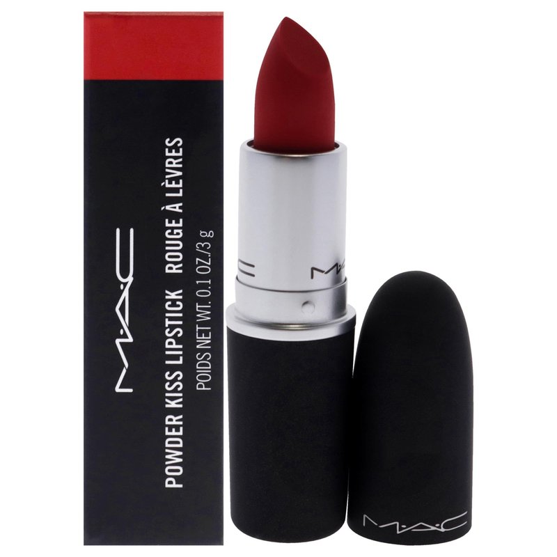 MAC Powder Kiss Lipstick - 929 You Re Buggin Lady Lipstick Women 0.1 oz