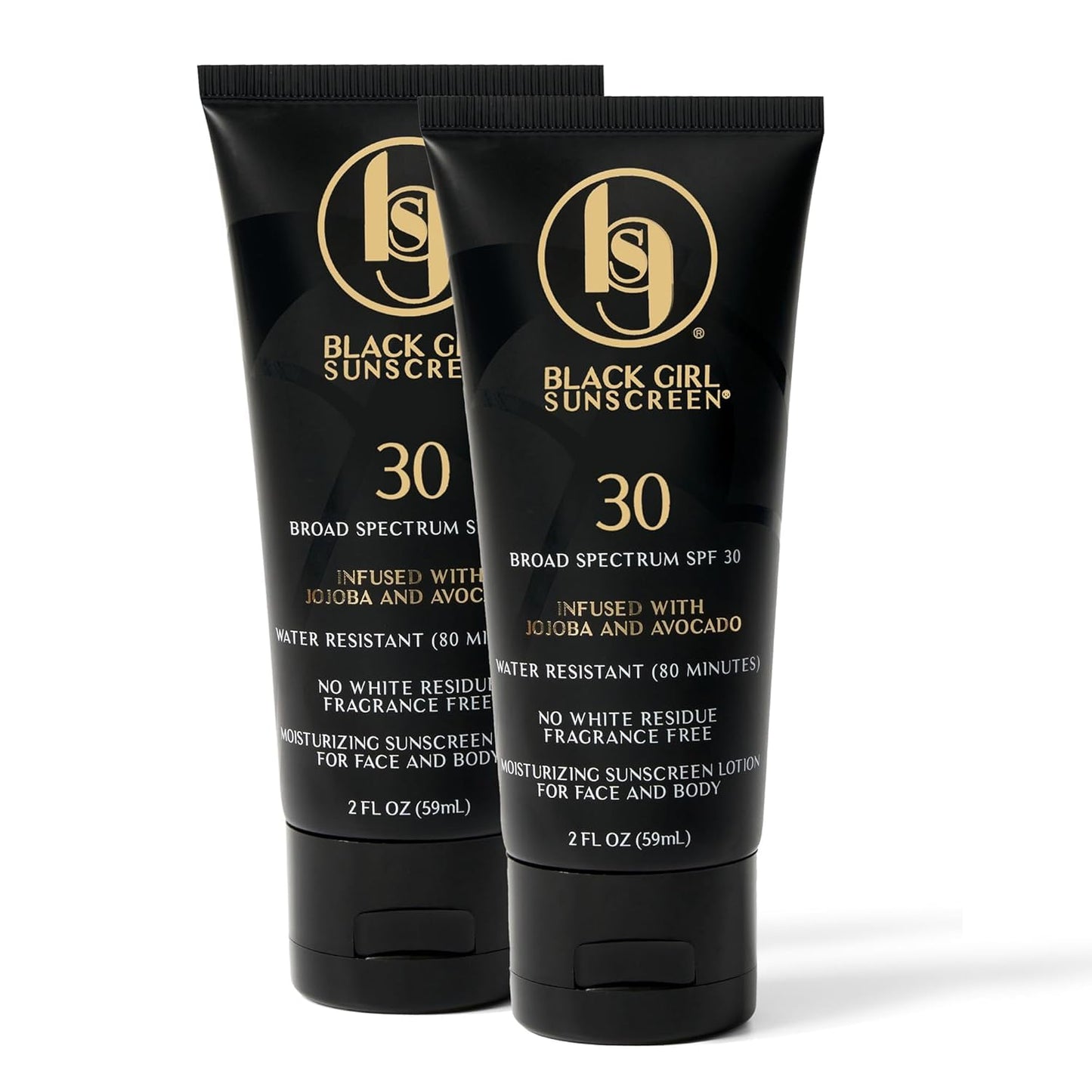 Black Girl Sunscreen - Face & Body Moisturizing Sunscreen Lotion SPF 30 for Melanin Rich Skin, Leaves no White Cast (SPF-30-4oz)