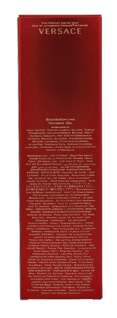 Versace Eros Flame for Men 8.4 oz Perfumed Shower Gel